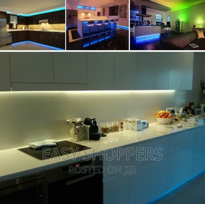 USB LED Strip Lights INDOOR With Remote Control RGB