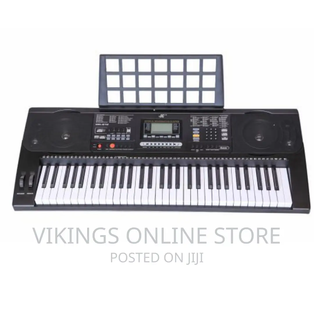Mk Audio MK-812 Portable Digital Keyboard - Black