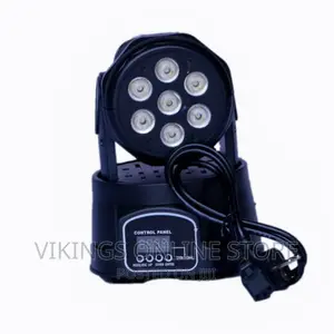 DMX Moving Head Club Light - Black