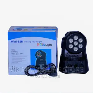 DMX Moving Head Club Light - Black