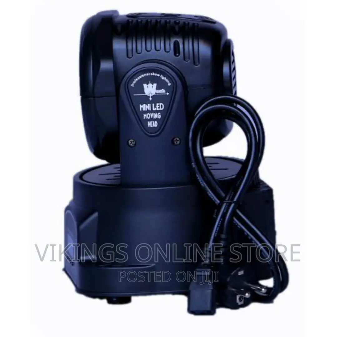 DMX Moving Head Club Light - Black