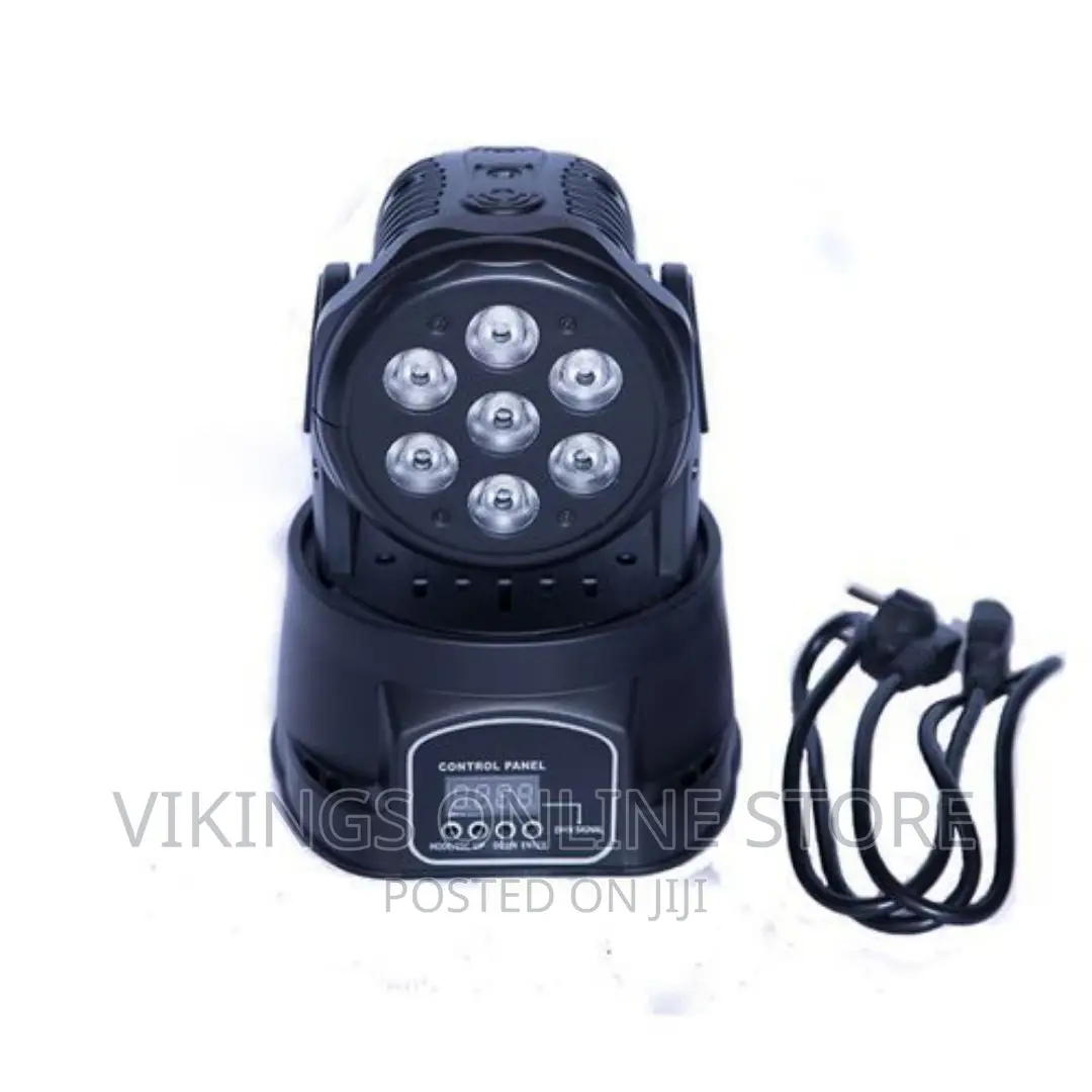 DMX Moving Head Club Light - Black