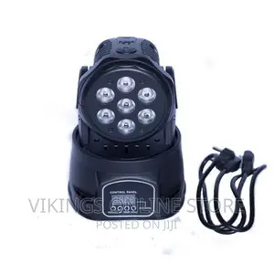 DMX Moving Head Club Light - Black