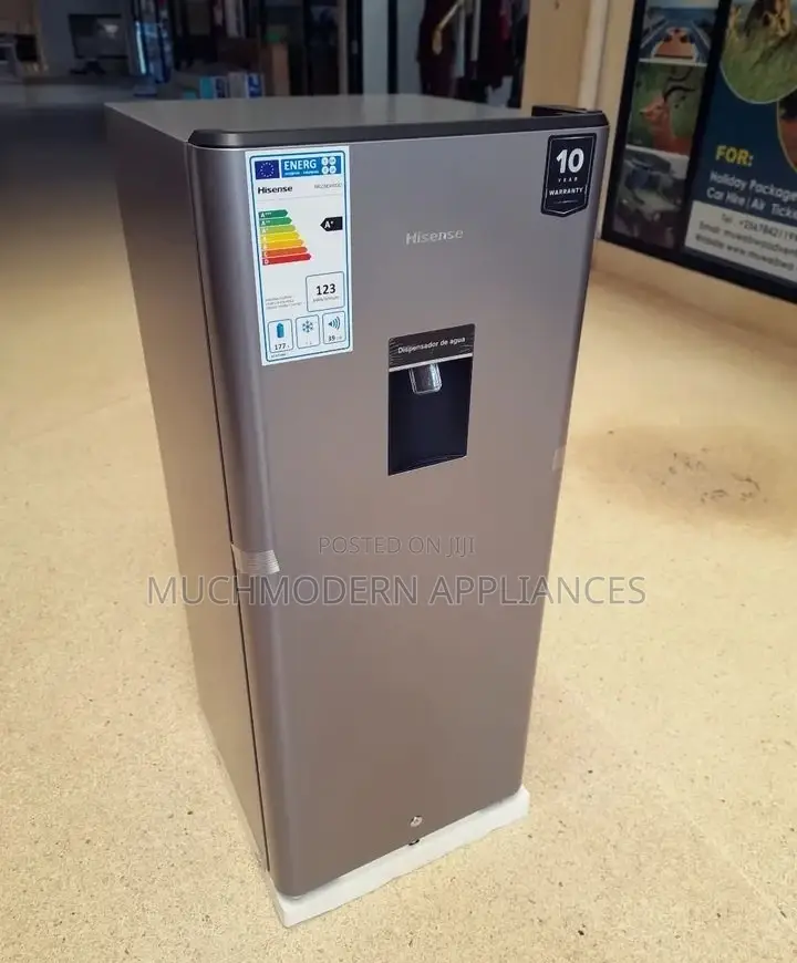 Hisense 229L Single Door Fridge With Water Dispenser