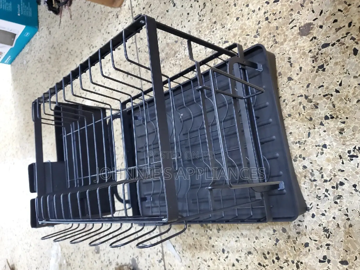 Dish Rack Drainer 2layer Black