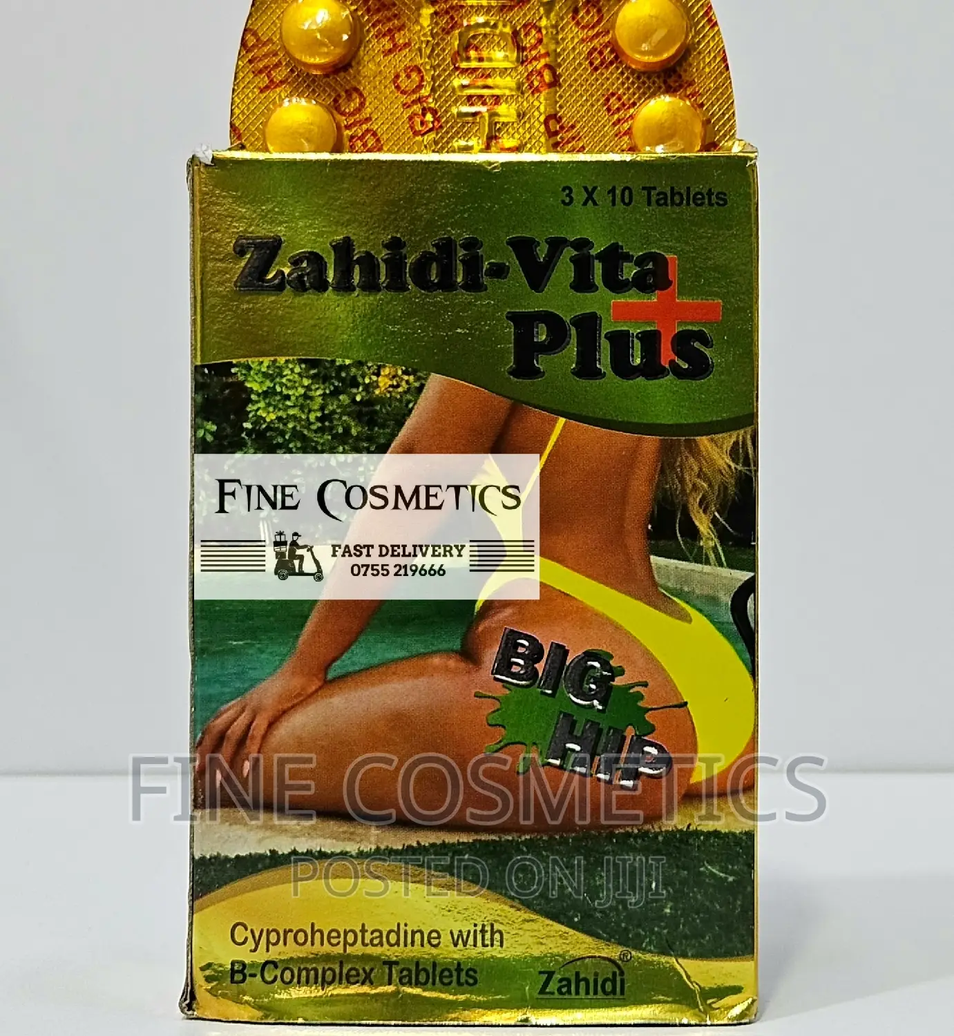 Zahidi Curvy Figure And Big Butt / Hip Enlargement 30tablets