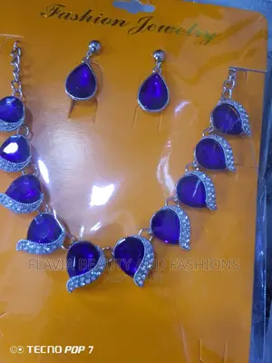 Blue Simple Necklace