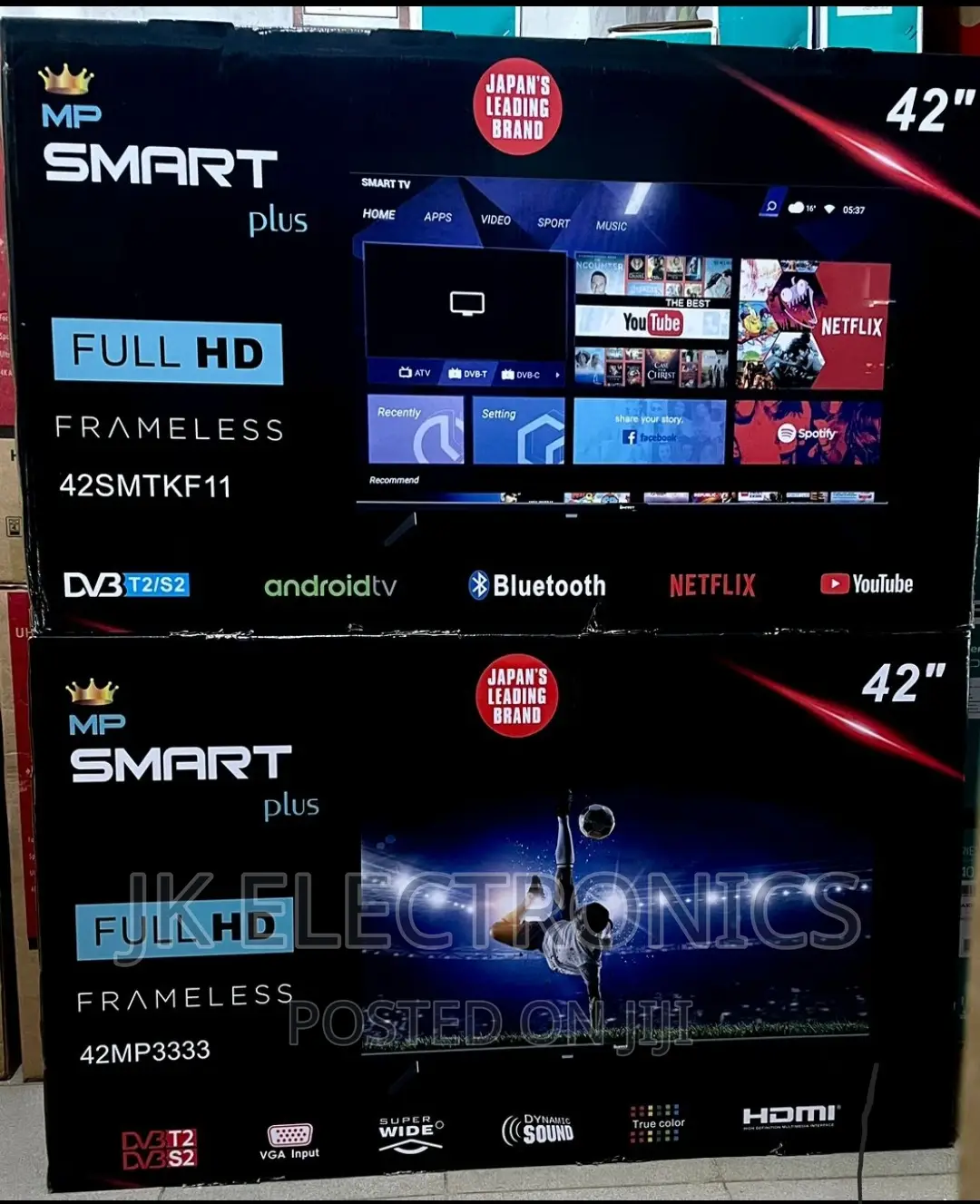 Smartplus 42" Smart TV. Brand New/ Bluetooth