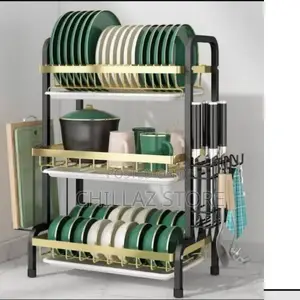 3tief Dish Rack Kitchen Organizer.