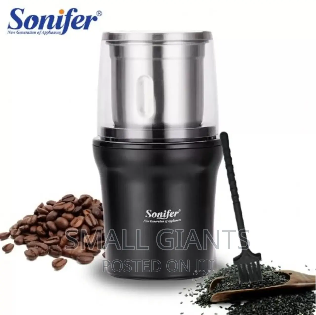 Sonifer Detachable Electric Herbs, Nuts, Coffee Grinder