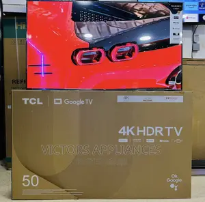 TCL 50” UHD Android Google Tv
