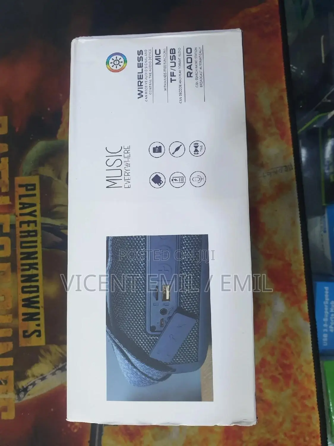 Portable Wireless Speaker Tg-345