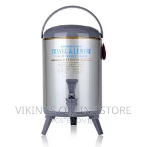 Daydays 9.5 Litres Daydays Hot Cold Thermos Flask-Silver