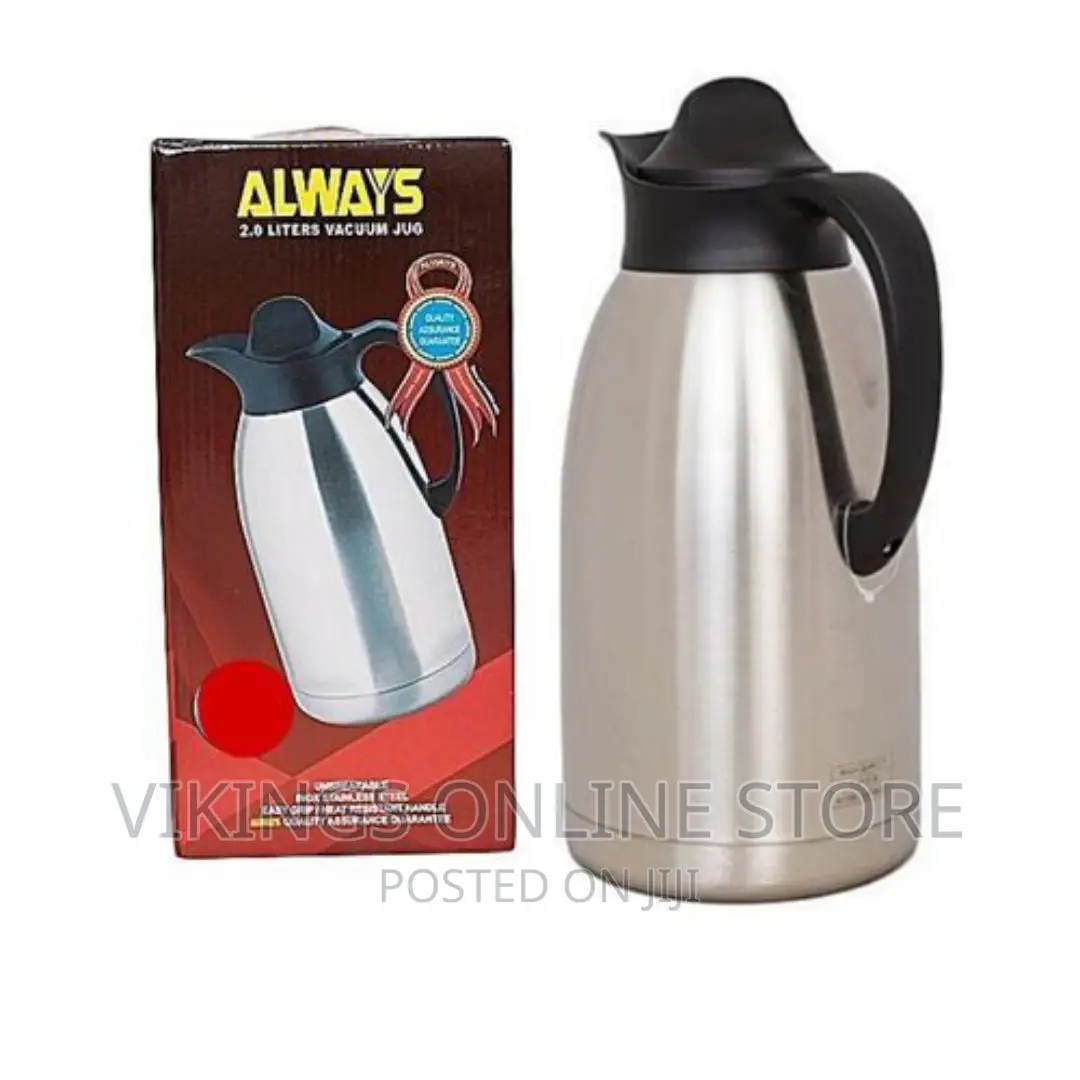 Always Unbreakable 2 Litres Vaccum Flask - Stainless Steel