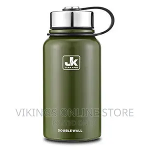 Jk Imaging Vacuum Travel Tea Flask, 650 Ml-Green.