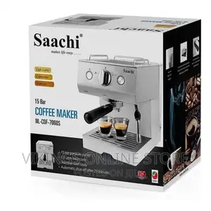 Saachi Espresso, Cappuccino, Coffee Machine 15 Bar