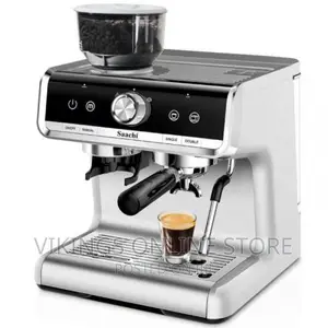 Cuppucino,Coffee Maker With Grinder and 15 Bar Espresso Pump