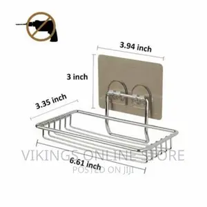 Wall Mounted Kitchen, Bathroom Sponge Soap Dish Holder