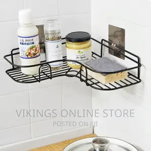 Corner Bathroom Shelf Toilet Wall Hanging Storage Rack