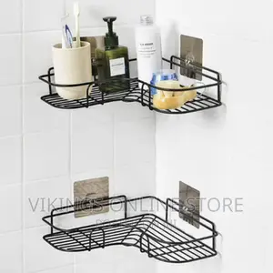 Corner Bathroom Shelf Toilet Wall Hanging Storage Rack