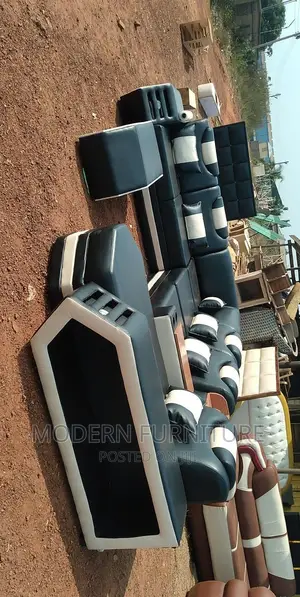 Leather Sofa Set of 8 Seaters Call