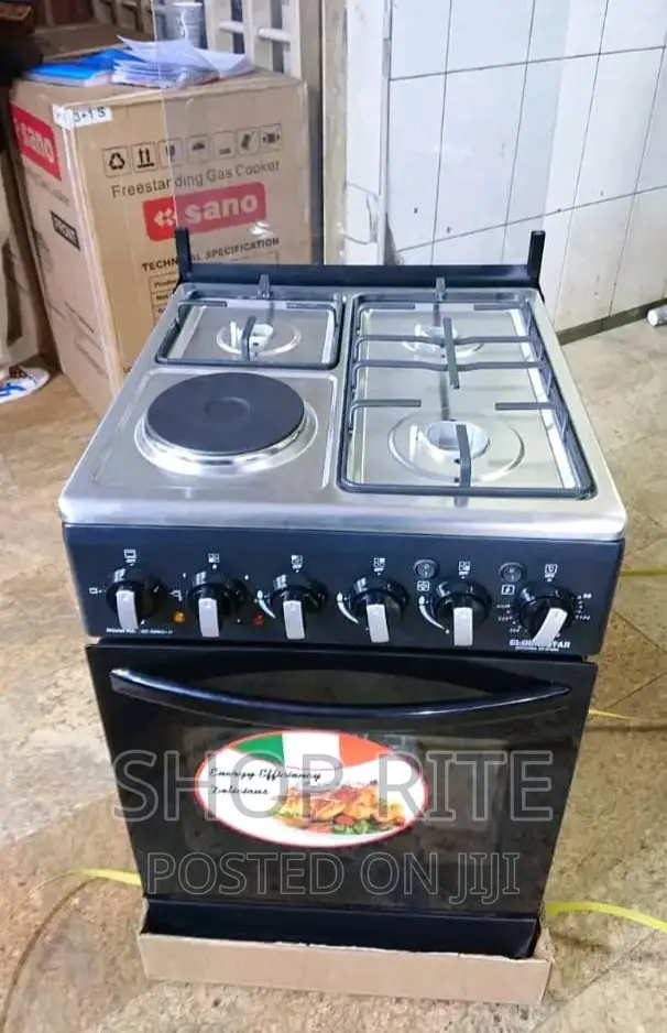 Globalstar 3gas +1electric Cooker