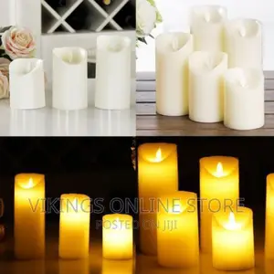 Romantic Simulation LED Electronic Flameless Swing Candle