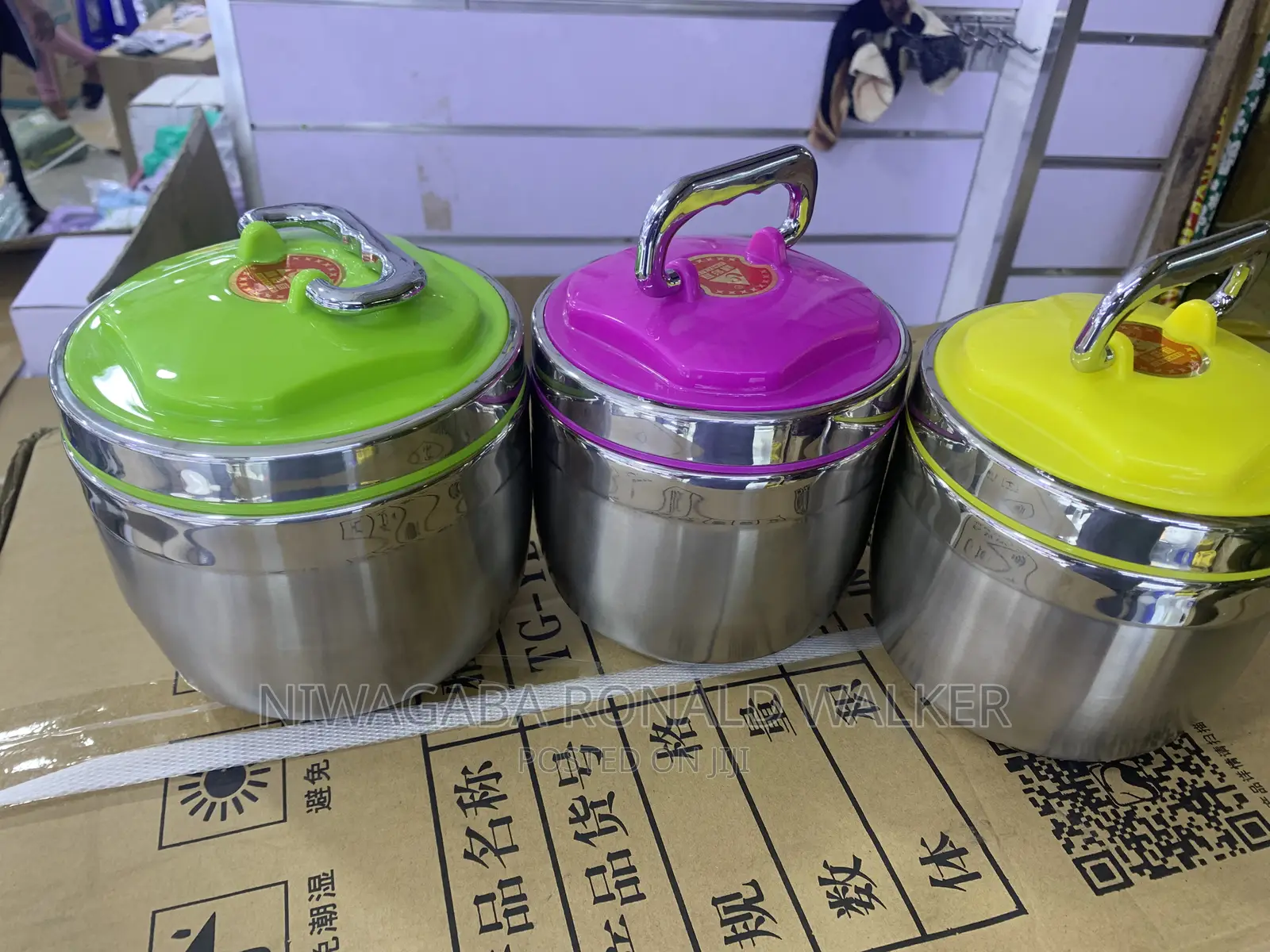 2.2l/1.8/1.4 Stainless Steel Lunch Box