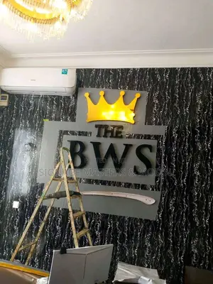 3d Gold Office Logo