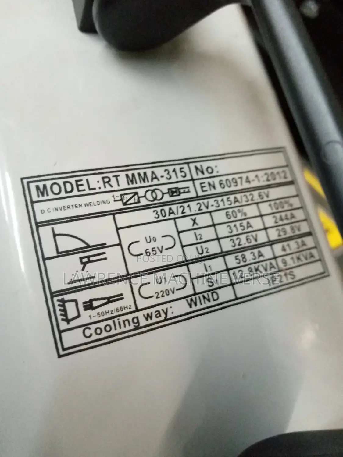Welding Machine MMA 315