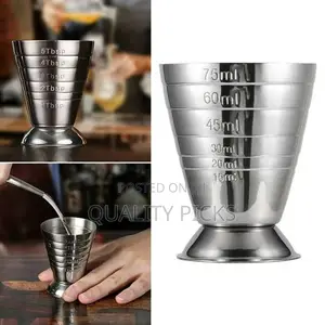 Stainless Steel Cocktail Glass
