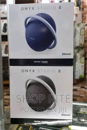 Studio 8 Black Harman Kardon Bluetooth Speakers