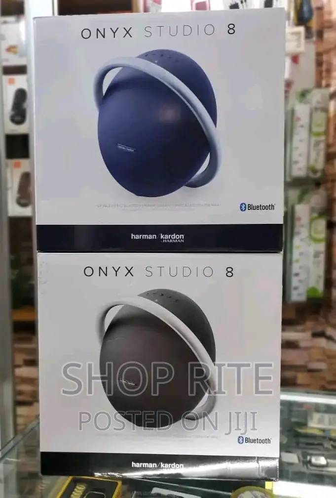 Studio 8 Black Harman Kardon Bluetooth Speakers