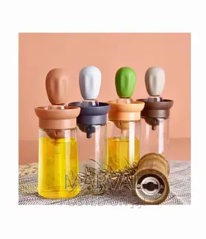 2 in 1 Oil Dispenser With Brush for Cooking