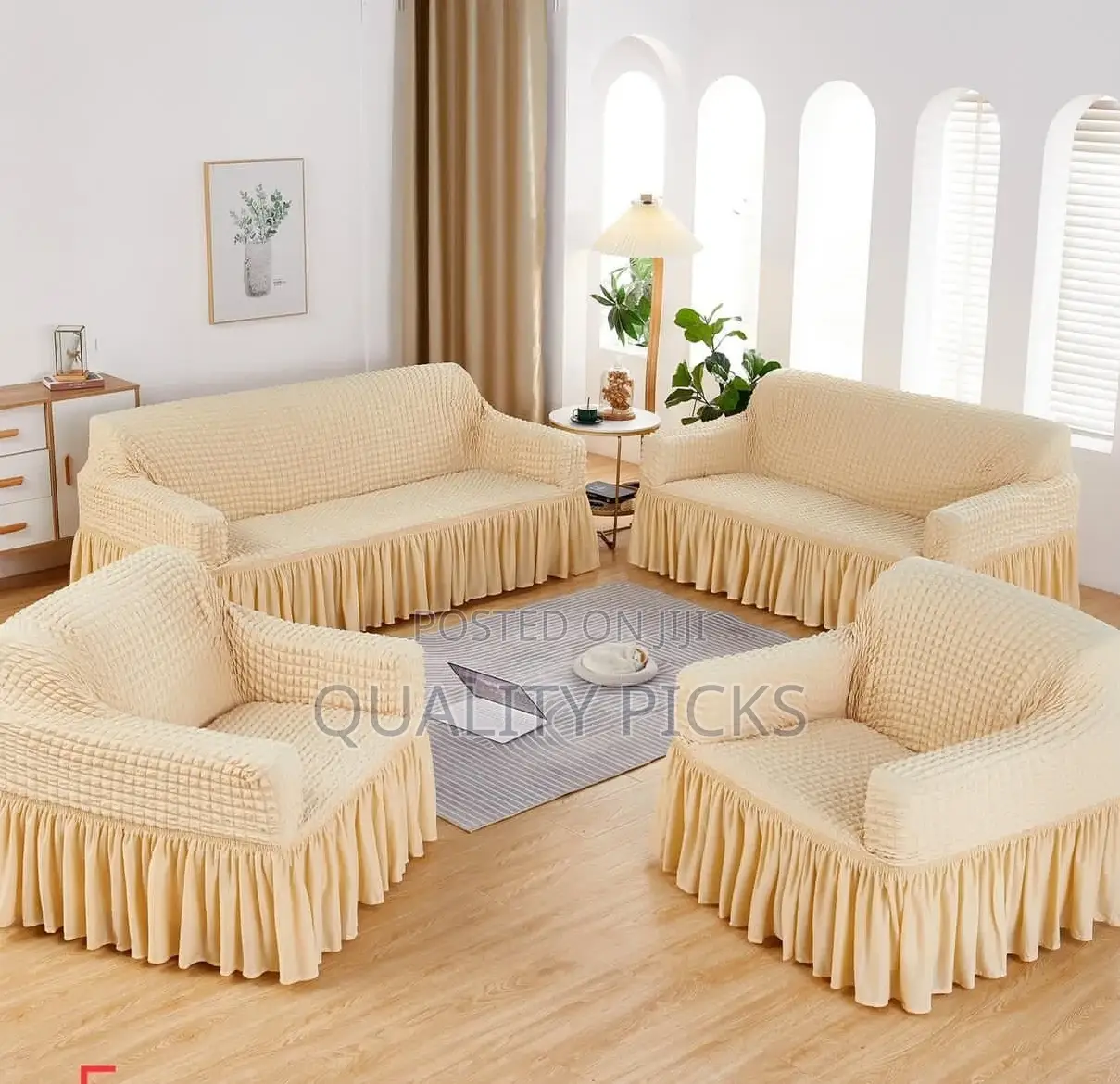 Elastic Sofa Cover Set