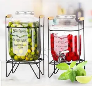 Glass Juice Dispenser
