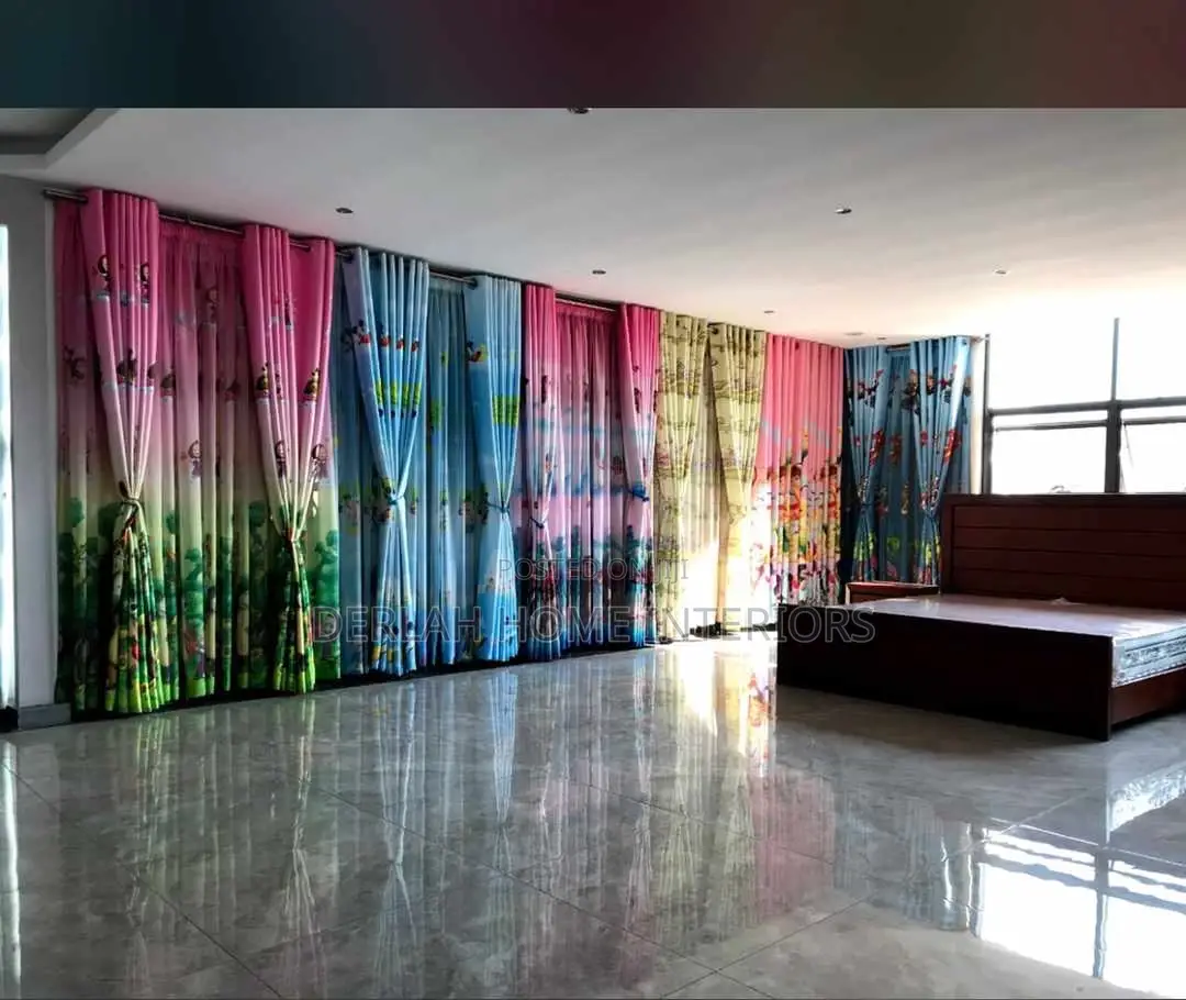 Kids Curtains, Each Complete Meter(And a Set at 160,000 )