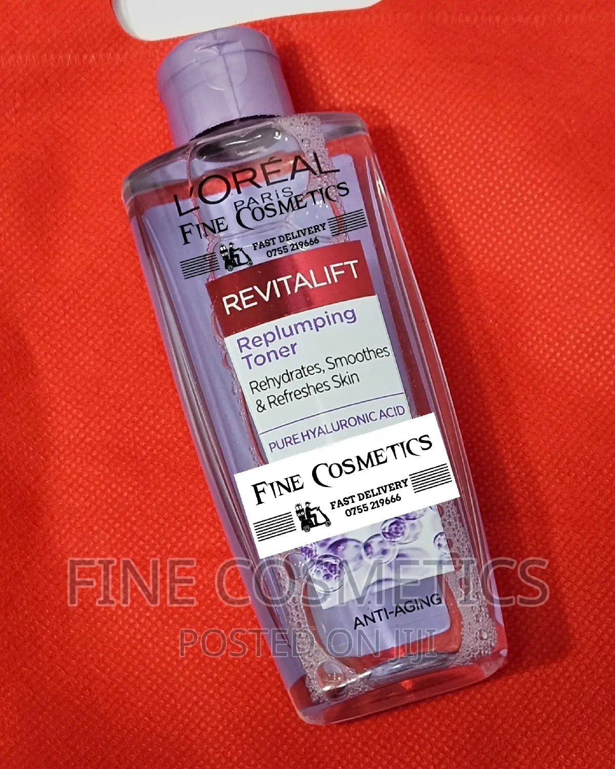 LOREAL Toner -Anti-Aging, Revitalift and Replumping Toner.