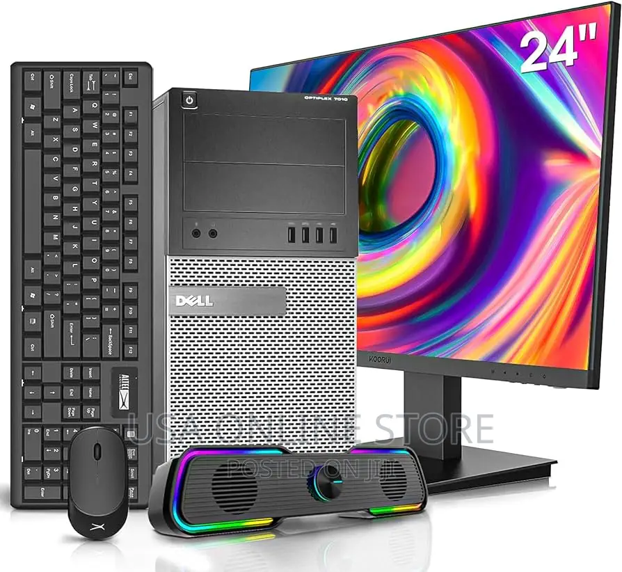 Desktop Computer Dell OptiPlex 3020 8GB Intel Core I5 HDD 500GB