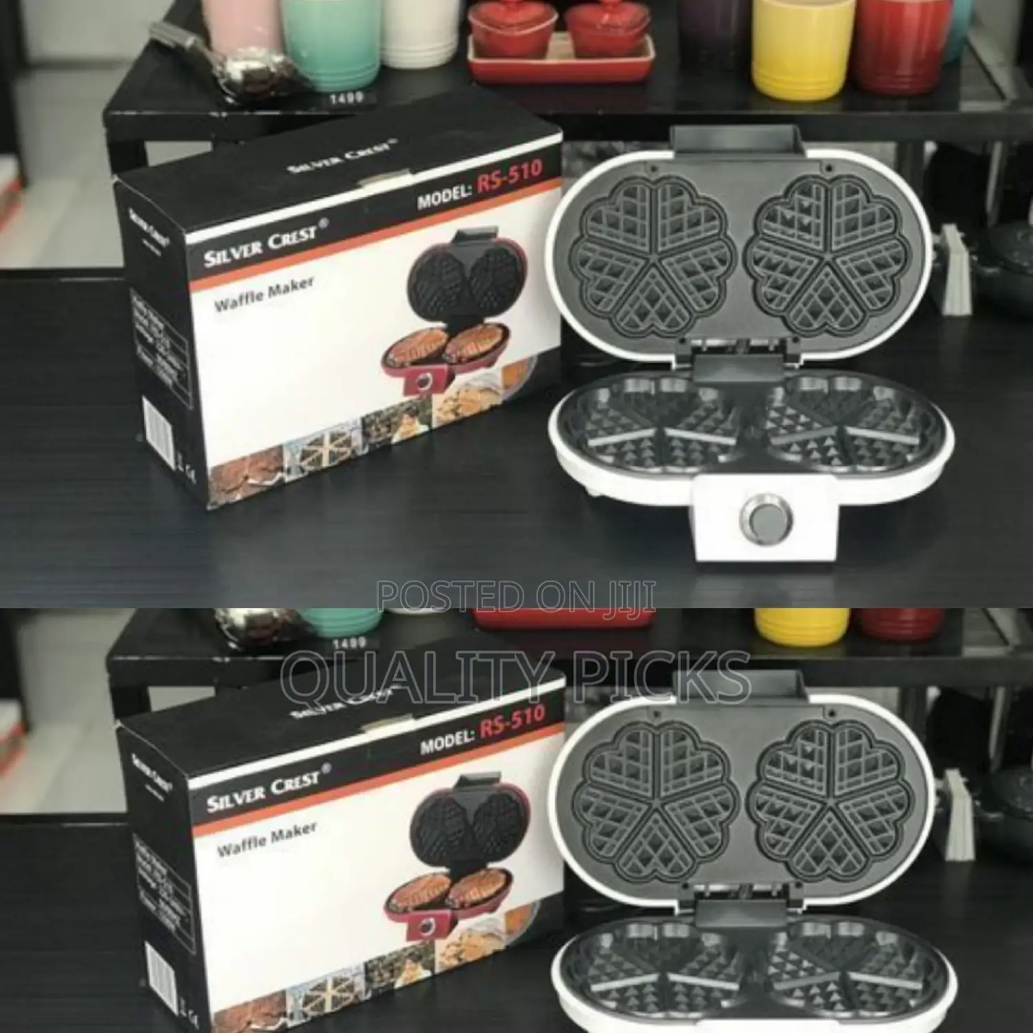 Electric Sliver Crest Waffle Maker