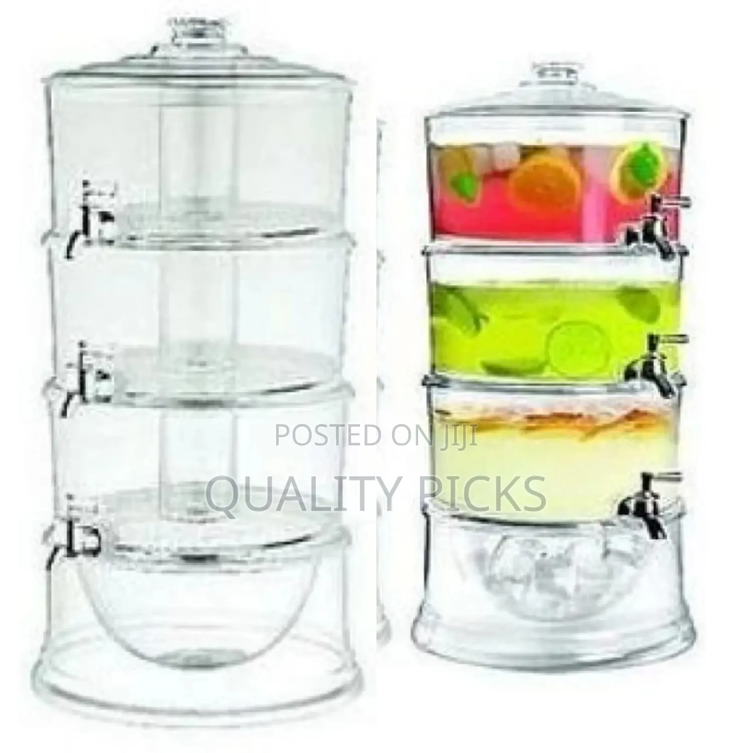 Glass Juice Dispenser