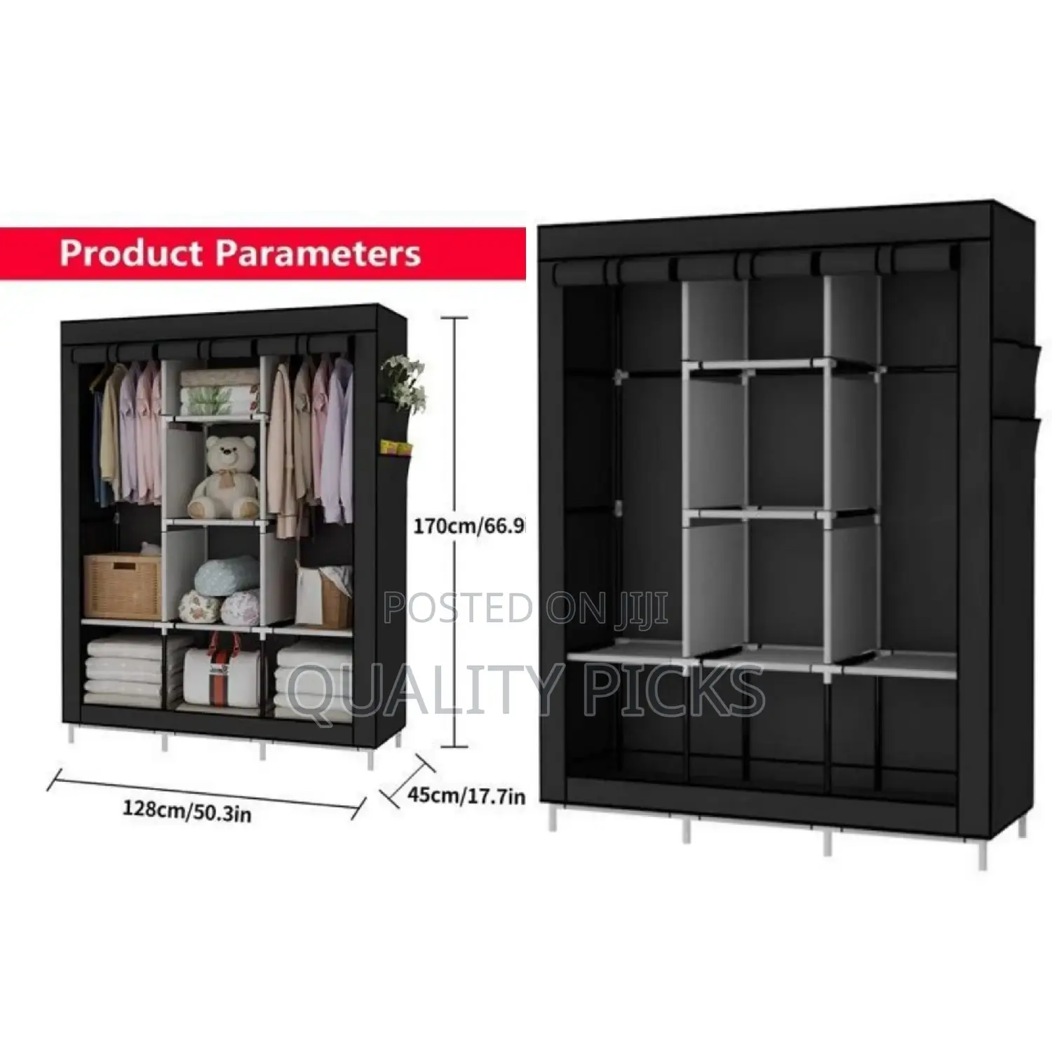 Portable Clothes Wardrobe