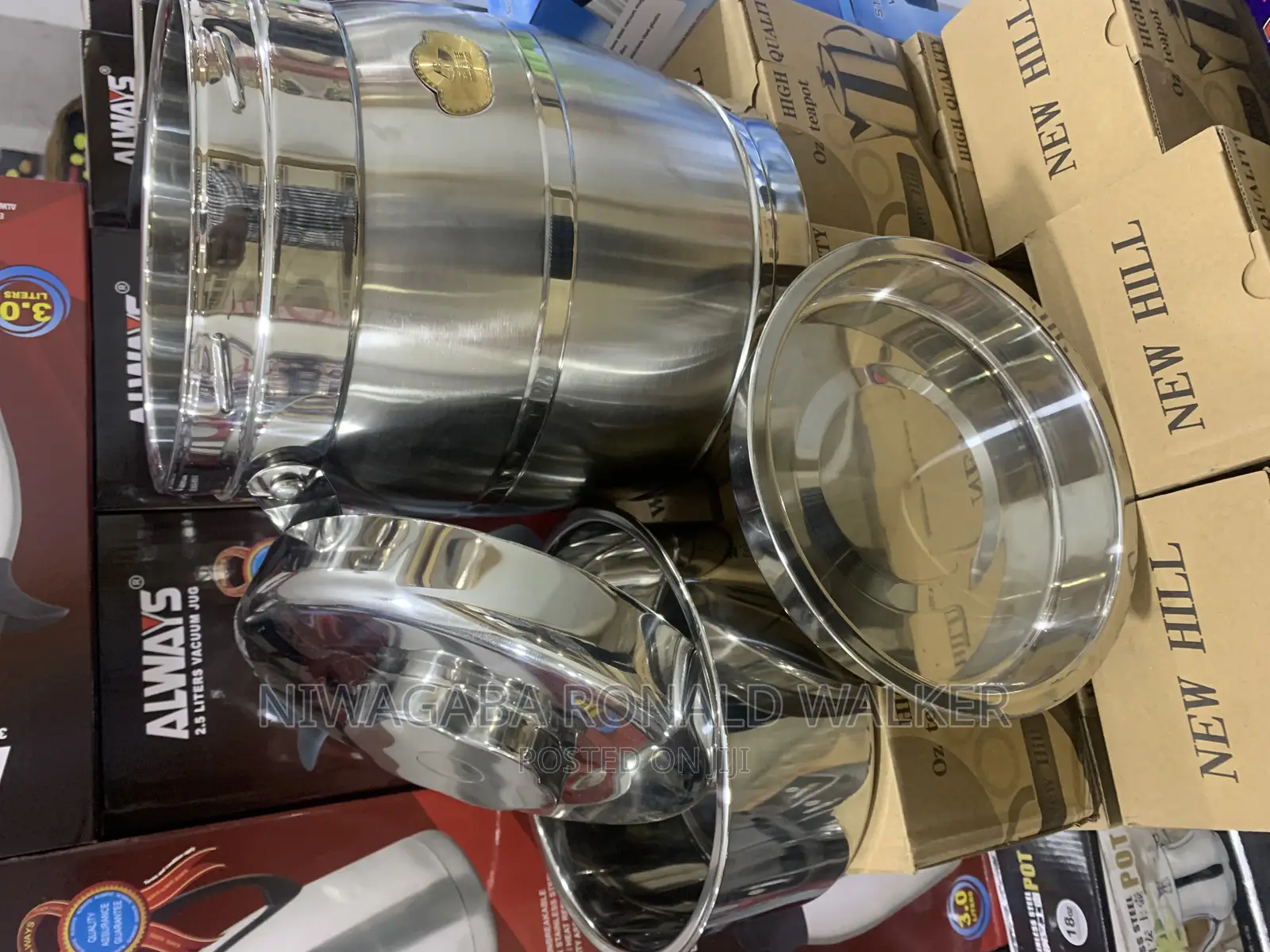 Heavy Duty 6.5l Stainless Steel Food Flask