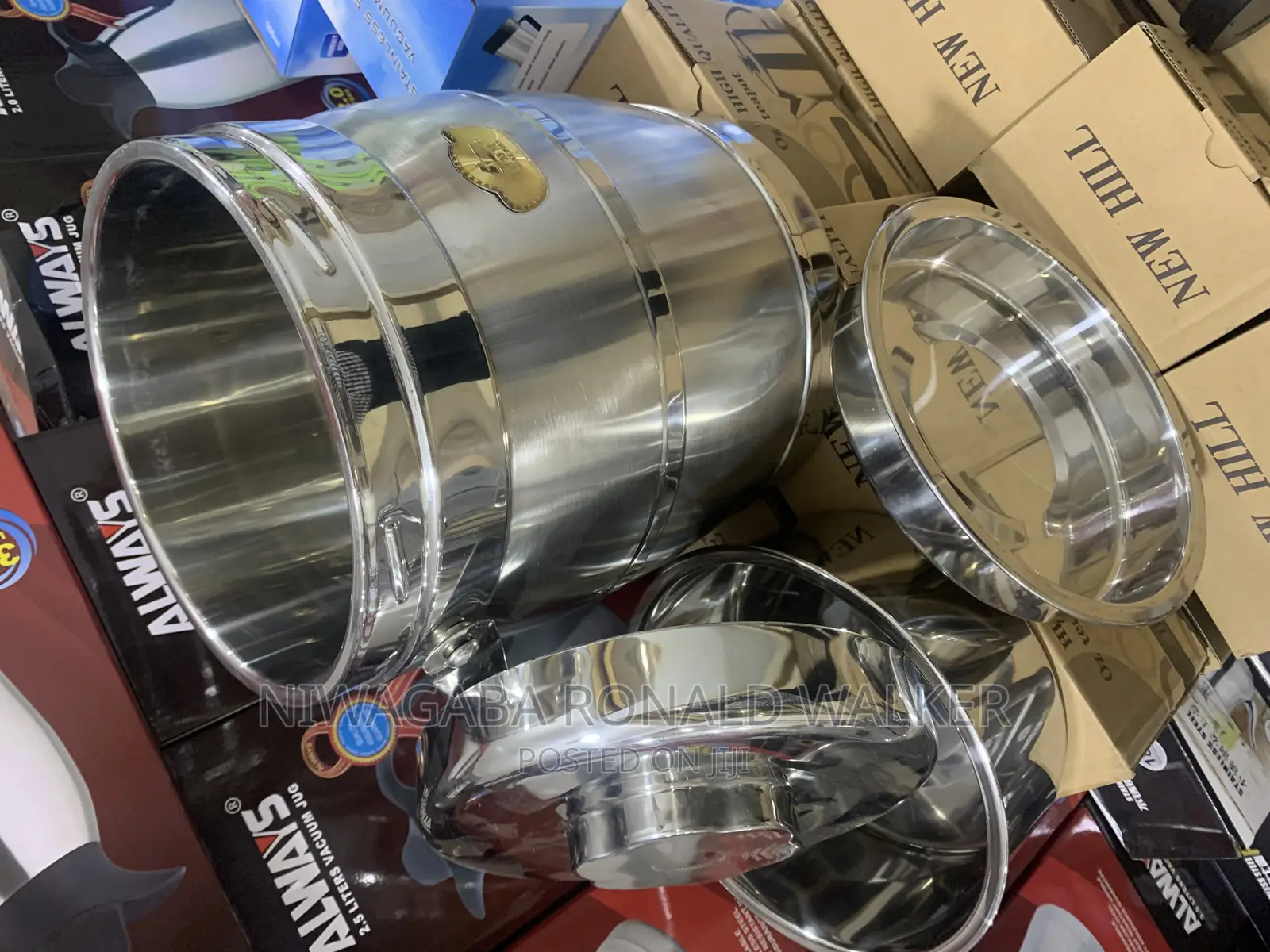 Heavy Duty 6.5l Stainless Steel Food Flask
