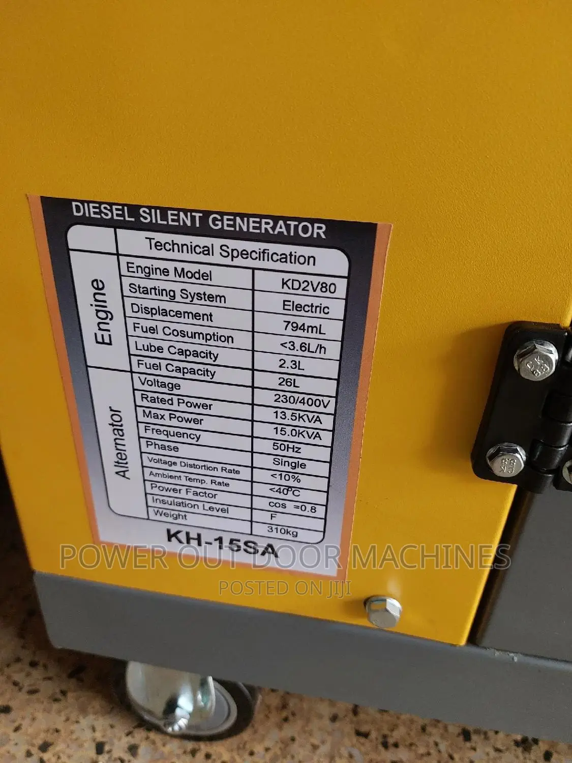 12 Kva Easy Power Diesel Generator