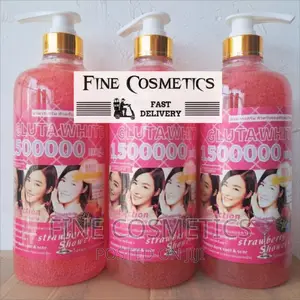 Supreme Glutawhite 1500000mg Whitening Strawberry Shower Gel
