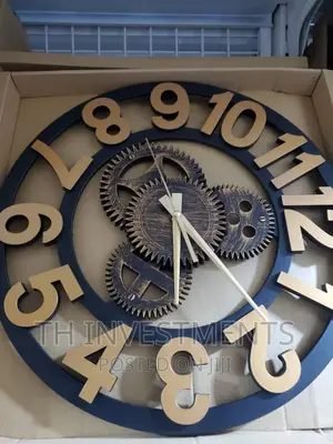 Small Gear Wall Clock.
