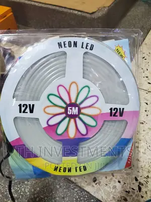5m Warm White Neon Led Strip Light.