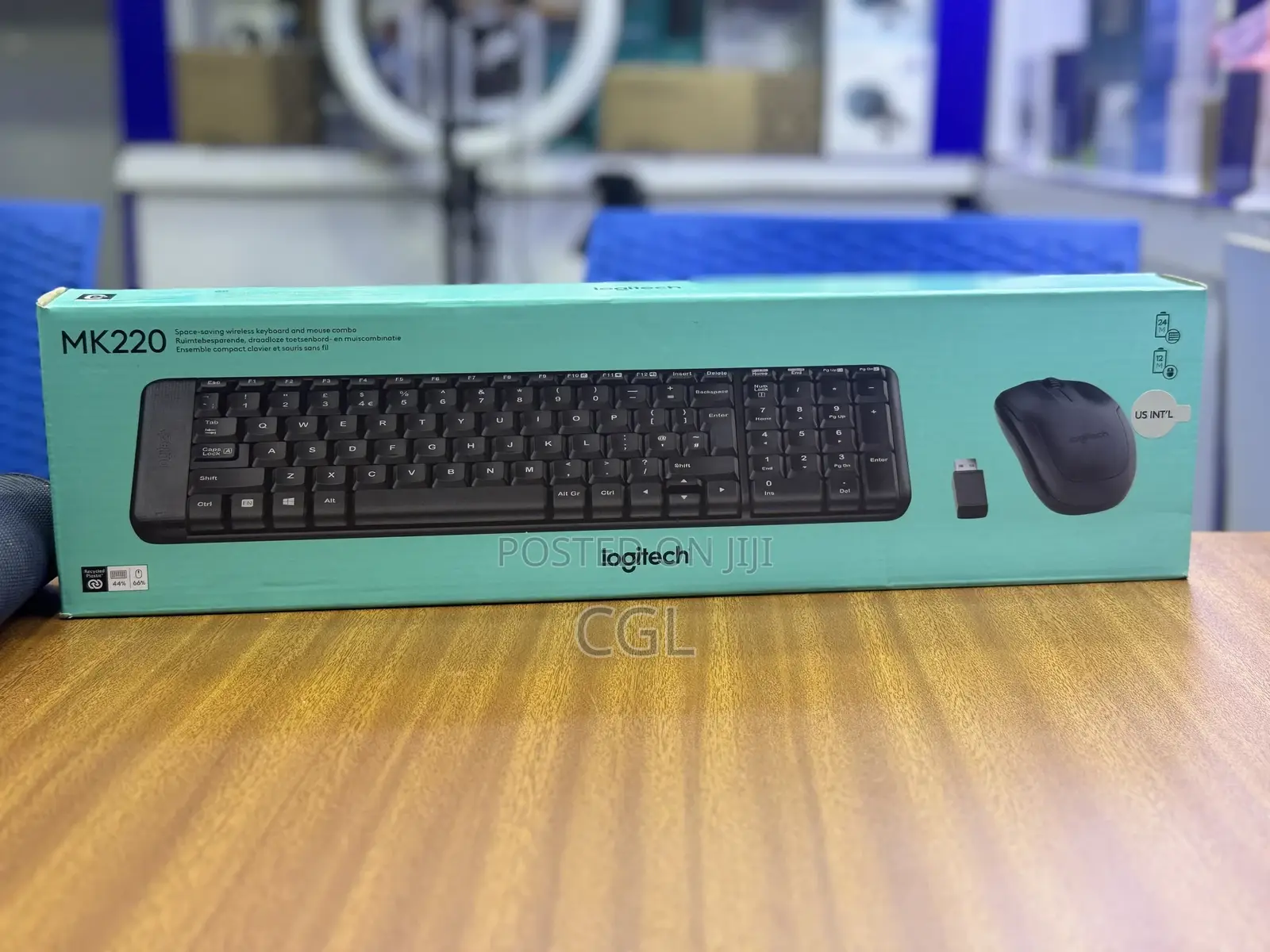 Logitech Mk220 Keyboard and Mouse Original Combo