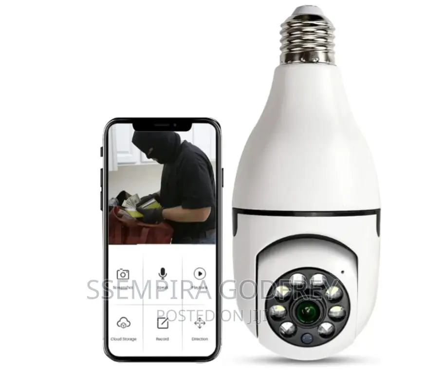 360 Panaromic Wifi E27 Pro Spy Camera